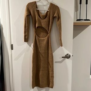 brand new never worn knit dress